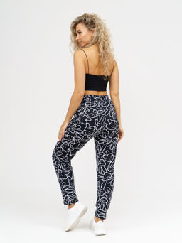 953 Брюки "Черный/микки"