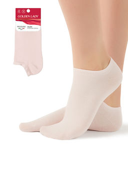 GLD PICCOLINO носки жен. супер-укороченные - rosa chiaro