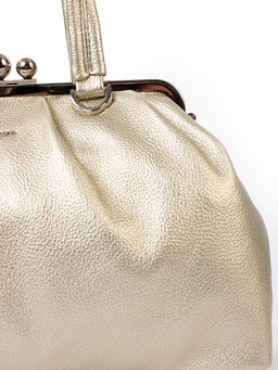 LACCOMA сумка Аурора-Y2005-золотистый эко кожа хлопок  фото 4