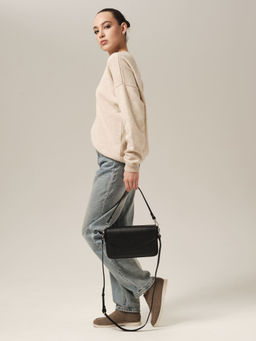 Кожаная сумка Rosie DBR 31158 черный фото 2