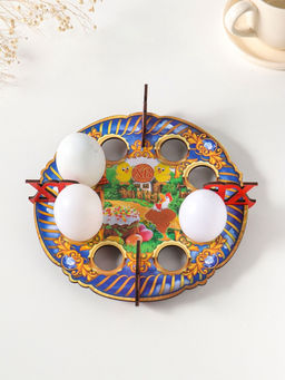 Подставка для 8 яиц Петушок, d=20 см
