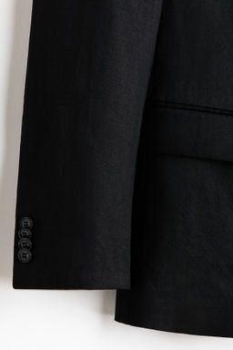 Americana de lino Slim Fit - H&m фото 9