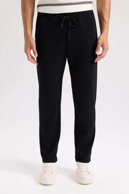 Прямые спортивные штаны стандартного кроя с кружевным поясом и карманами - Defacto фото 5