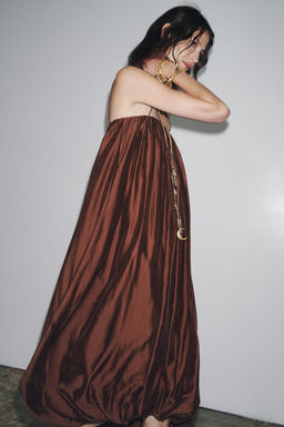 ZW COLLECTION MULTI-POSITION BALLOON DRESS - Zara фото 4