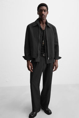 RELAXED FIT FLOWING TROUSERS - Zara фото 6