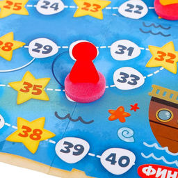 Цена за 2 шт. Настольня игра - бродилка «Морской бой», 2-4 игрока, 3+