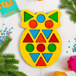 Мозаика Ёлочный шар, формат 10 15 см, МИКС - Лесная мастерская фото 5