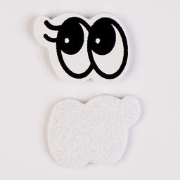 Глаза, набор 50 шт., размер 1 шт. 2 1,6 см, цвет чёрный