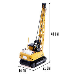 Кран радиоуправляемый Стройка, подвижная стрела, работает от аккумулятора - Simaland фото 2