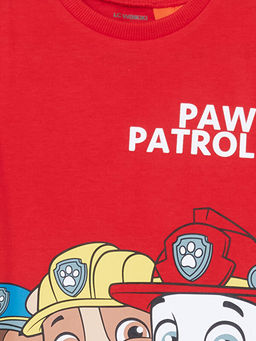 Paw Patrol Bask?l? Penye Erkek Bebek Ti??rt