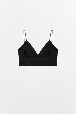 BRALETTE TRIANGULAR SEAMLESS / Negro - Zara фото 9