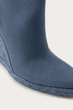BOTA CU?A MARISA BERENSON X ZARA / Azul Vaquero  фото 6