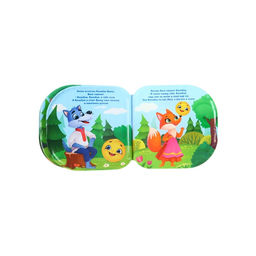 Игрушки для ванны Крошка Я, книжка и пальчиковый театр, по мотивам сказки «Колобок», от 1 года