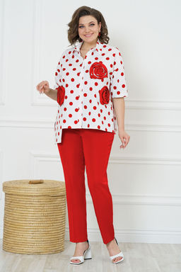 Костюм ALANI 2123 красный