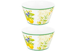 Набор 2 салатников 13*13*7,5 см 600 мл Лимоны NEW BONE CHINA - Elan gallery фото 13