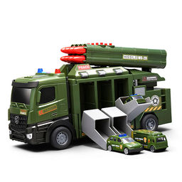 Машина -Трек "Воентрак" (свет, звук) в коробке