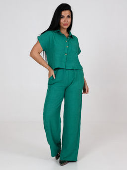 ЖК-Камила ЖЕНСКИЙ КОСТЮМ (Зелёный)