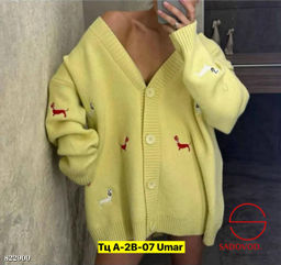 Кардиган женский с таксами