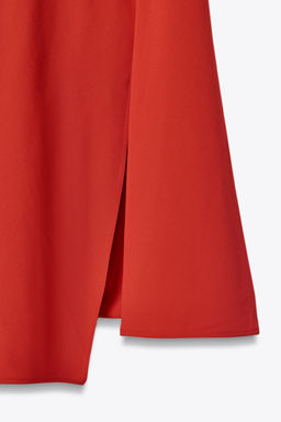 ZW COLLECTION HALTER LONG DRESS - Zara фото 10