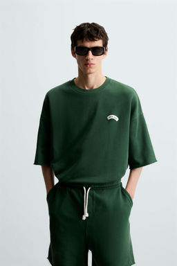 CONTRAST PATCH SWEATSHIRT - Zara фото 10