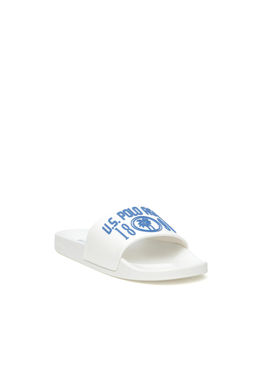 U. S. Polo Assn / Мужские белые тапочки - U.s. polo assn фото 9