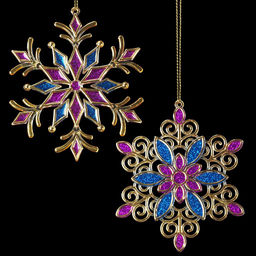 Цена за 1 шт. Украшение ErichKrause Снежинка магия Востока 13см