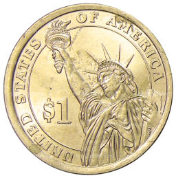 1 доллар 2015 года P Линдон Джонсон 36-й президент США