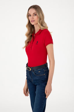 Kad_n K_rm_z_ Basic Polo Yaka Ti__rt Sepette S_rpriz _ndirim - U.s. polo assn фото 3