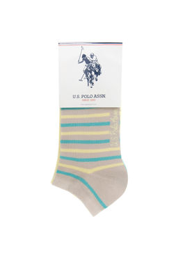 Женские носки-пинетки из трех частей Неожиданная скидка в корзине - U.s. polo assn фото 4