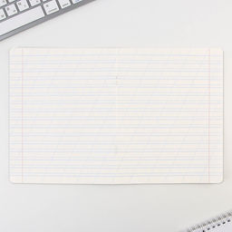 Тетрадь А5, 12 листов на скрепке в косую линейку Школьные принадлежности, 5 видов МИКС, белизна 96% . - Artfox study фото 6