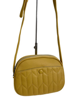 Женская сумка из искусственной кожи, цвет жёлтый