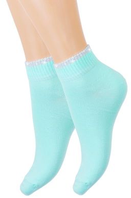 Носки женские с люрексом Красная ветка