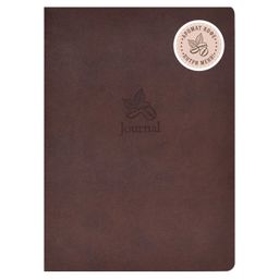 Записная книжка, А5+, арт. 52901/ 15 ШАГРЕНЬ КОРИЧНЕВЫЙ С АРОМАТОМ "КОФЕ" (кожзам, 180x250 мм, 60 л.
