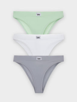 Цена за 2 штуки! Трусы слипы женские в наборе, 3 шт - Mark formelle фото 9