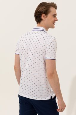 U. S. Polo Assn Мужская синяя футболка с воротником-поло - U.s. polo assn фото 5