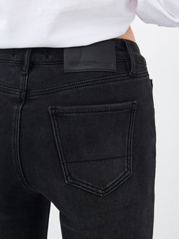 Утепленные женские джинсы широкого кроя на флисе - Mossmore фото 22