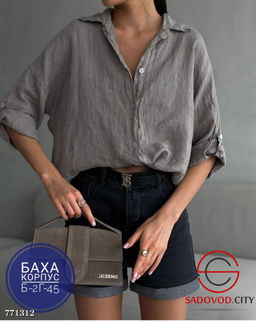 Женская свободная рубашка - Bruno фото 4