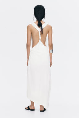Vestido de sarga con detalle girado - H&m фото 6