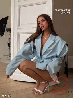 Пиджак женский на завязках