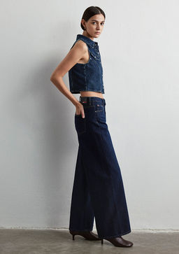 Siena Button Up Iconic Rinse Jean Pantolon