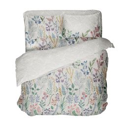 Комплект постельного белья Бязь гербарий КПБ-НБ-06 Семейный-1
