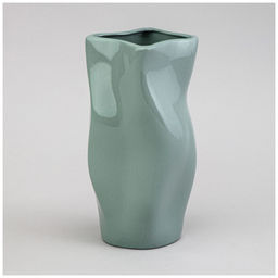 ВАЗА 11*11*21СМ ЦВЕТ: МЯТНЫЙ - Lefard фото 3