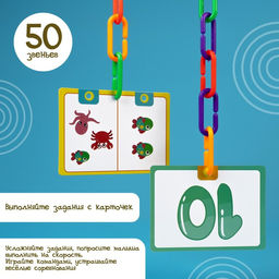 Развивающий набор Умная цепочка, по методике Монтессори - Iq-zabiaka фото 2