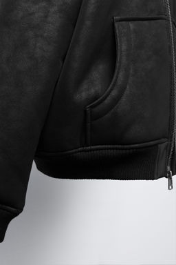 DOUBLE-FACED HOODED JACKET - Zara фото 6