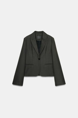 ZW COLLECTION STRAIGHT BLAZER - Zara фото 12