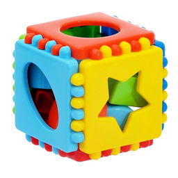 Цена за 2 шт. Кубик логический, малый