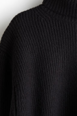 Rib-knit polo-neck jumper - H&m фото 8