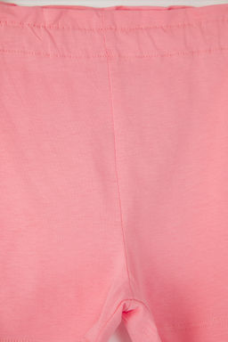 K?rm?z?-Lacivert 2li K?z Cocuk %100 Pamuk Bask?l? Lastikli Orme Sort TKDSS25SR00024 - Trendyolmilla фото 4