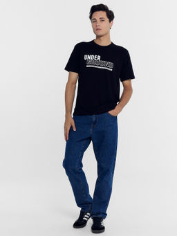 Футболка женская черная с печатью черный +печать1 111742-1 - Mark formelle фото 3