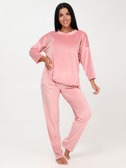 452 ПИЖАМА ЖЕНСКАЯ (брюки) (Коралл) - А-дина фото 2